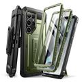 Samsung Galaxy S25 Ultra Supcase Unicorn Beetle Pro 2-Set Hybridné Puzdro - Guldan