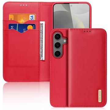Kožené Puzdro na Peňaženku Samsung Galaxy S25+ Dux Ducis Hivo