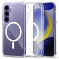 Samsung Galaxy S25+ Tech-Protect Flexair Magnetické Hybridné Puzdro - Transparentné
