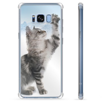 Samsung Galaxy S8 hybridné puzdro - Mačka