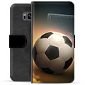 Samsung Galaxy S8 prémiové puzdro na peňaženku - Futbal