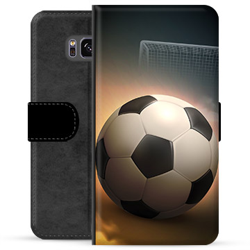 Samsung Galaxy S8 prémiové puzdro na peňaženku - Futbal
