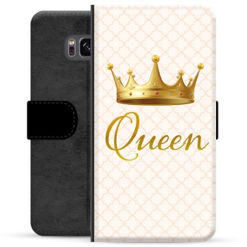 Samsung Galaxy S8 prémiové puzdro na peňaženku - Kráľovná