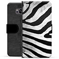 Samsung Galaxy S8 prémiové puzdro na peňaženku - Zebra