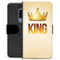 Samsung Galaxy S9+ prémiové puzdro na peňaženku - Kráľ