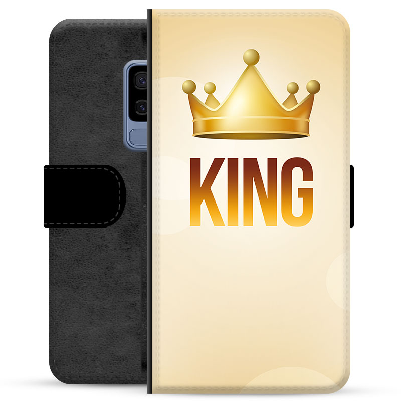Samsung Galaxy S9+ prémiové puzdro na peňaženku - Kráľ
