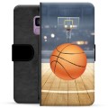 Samsung Galaxy S9 prémiové puzdro na peňaženku - Basketbal