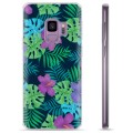 Samsung Galaxy S9 puzdro TPU - Tropický kvet