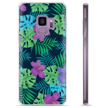 Samsung Galaxy S9 puzdro TPU - Tropický kvet