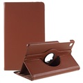 Samsung Galaxy Tab A7 Lite 360 ​​Rotary Folio Case - Brown