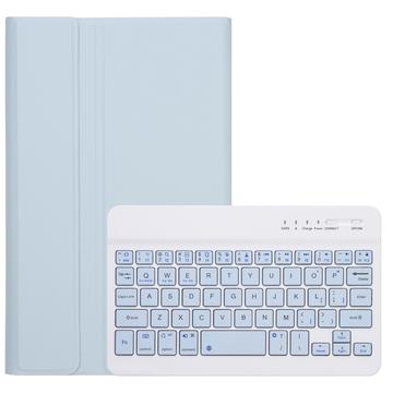 Samsung Galaxy Tab A9 puzdro na klávesnicu Bluetooth - Svetlo modrá