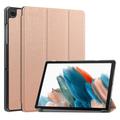 Samsung Galaxy Tab A9 Tri-Fold Series Smart Folio puzdro – Ružové zlato