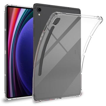Samsung Galaxy Tab S10 FE/S9 FE Puzdro Nárazuvzdorný TPU - Priehľadné