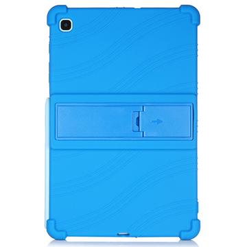 Samsung Galaxy Tab S6 Lite 2020/2022/2024 Silicone Case with Kickstand - Blue