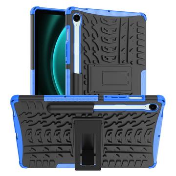 Samsung Galaxy Tab S10 FE/S9 FE Hybridné puzdro s Kickstandom - modrá / čierna