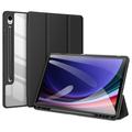 Samsung Galaxy Tab S10 FE/S9 FE Dux Ducis Toby Tri-Fold Puzdro Smart Folio - Čierne