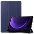 Samsung Galaxy Tab S10 FE/S9 FE Tri-Fold Series Smart Folio puzdro – Modrá