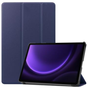 Samsung Galaxy Tab S10 FE/S9 FE Tri-Fold Series Smart Folio puzdro – Modrá