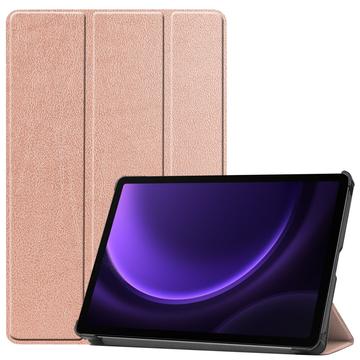 Samsung Galaxy Tab S9 FE Tri-Fold Series Smart Folio puzdro – Ružové zlato