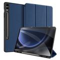 Samsung Galaxy Tab S9 FE+ Dux Ducis Domo Tri-Fold Puzdro Smart Folio - Modrá