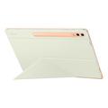 Puzdro Smart Book Cover pre Samsung Galaxy Tab S9 Ultra/S10 Ultra EF-BX910POEGWW – Biela / oranžová