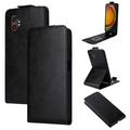 Samsung Galaxy XCover7 Pro Vertical Flip Case with Stand - Black