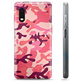 Samsung Galaxy Xcover Pro puzdro TPU - Ružová kamufláž