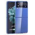 Plastové Puzdro Samsung Galaxy Z Flip3 5G - Priehľadné