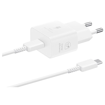 Samsung USB-C Power Adapter with Cable EP-T2510XWEGEU - 25W