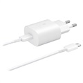 Samsung Ultra Fast USB-C Travel Charger EP-TA800XWEGWW-BULK-Biela