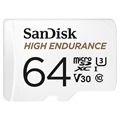 Sandisk High Endurance MicroSD karta - SDSQQNR -064G -GN6IA - 64 GB
