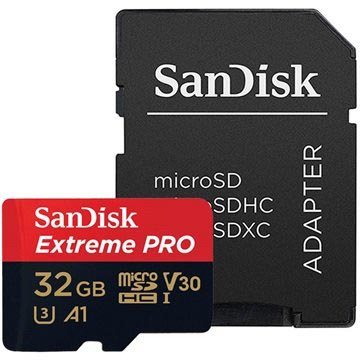 Sandisk Extreme Pro MicrosDHC UHS-I Card SDSQXCG-032G-GN6MA-32 GB
