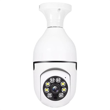 Bezpečnostná kamera s objímkou E27 A6 (Otvorený box vyhovuje) - biela