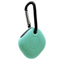 Samsung Galaxy Smarttag Silikone Case s Keychain - Green