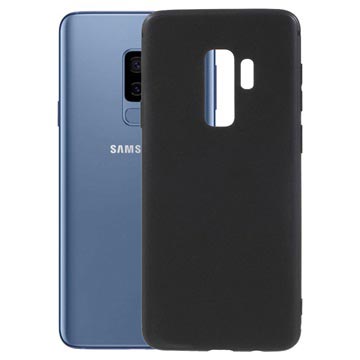 Samsung Galaxy S9+ Flexibilný silikónový prípad - čierny