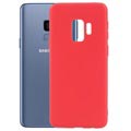 Samsung Galaxy S9 Flexibilný silikónový prípad - červená
