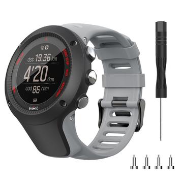 Silicone Strap for Suunto Ambit3 Peak/Sport/Vertical