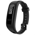 Honor Band 4 Running, Huawei Band 3e Silikone Wristband - Black