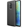 Huawei mate 20 x slim -fit prémiové puzdro TPU - čierna