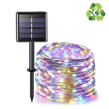 Solárne Vodotesné IP67 LED Svietidlá - 12m
