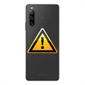 Sony Xperia 10 II Opravy Krytu Batérie - čierna