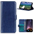 Sony Xperia 10 III, xperia 10 iii Lite Wallet Case s funkciou stojan - modrá