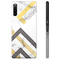 Sony Xperia L4 puzdro TPU - Abstract Mramor