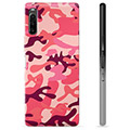 Sony Xperia L4 puzdro TPU - Ružová kamufláž