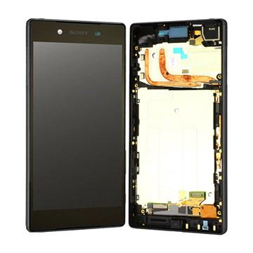 Sony Xperia Z5 predný kryt a LCD displej - čierna