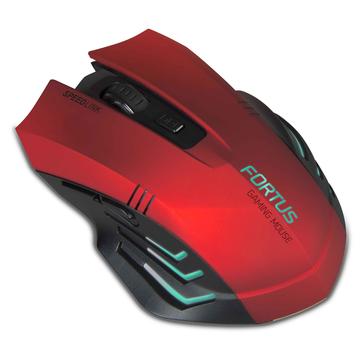 Bezdrôtová herná myš Speedlink Fortus - čierna / červená