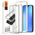 Spigen Glas.tR AlignMaster FC iPhone 13 Pro Max/14 Plus Tvrdené Sklo - Čierna