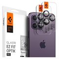 Spigen Glas.tR Ez Fit Optik Pro iPhone 14 Pro/14 Pro Max/15 Pro/15 Pro Max Chránič Objektívu Fotoaparátu