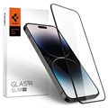 Spigen Glas.tR Slim HD iPhone 14 Pro Max ochranca obrazovky s teplotou skla - čierna