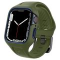 Spigen Liquid Air Pro Apple Watch Series 9/8/7 TPU Puzdro - 45mm - zelená